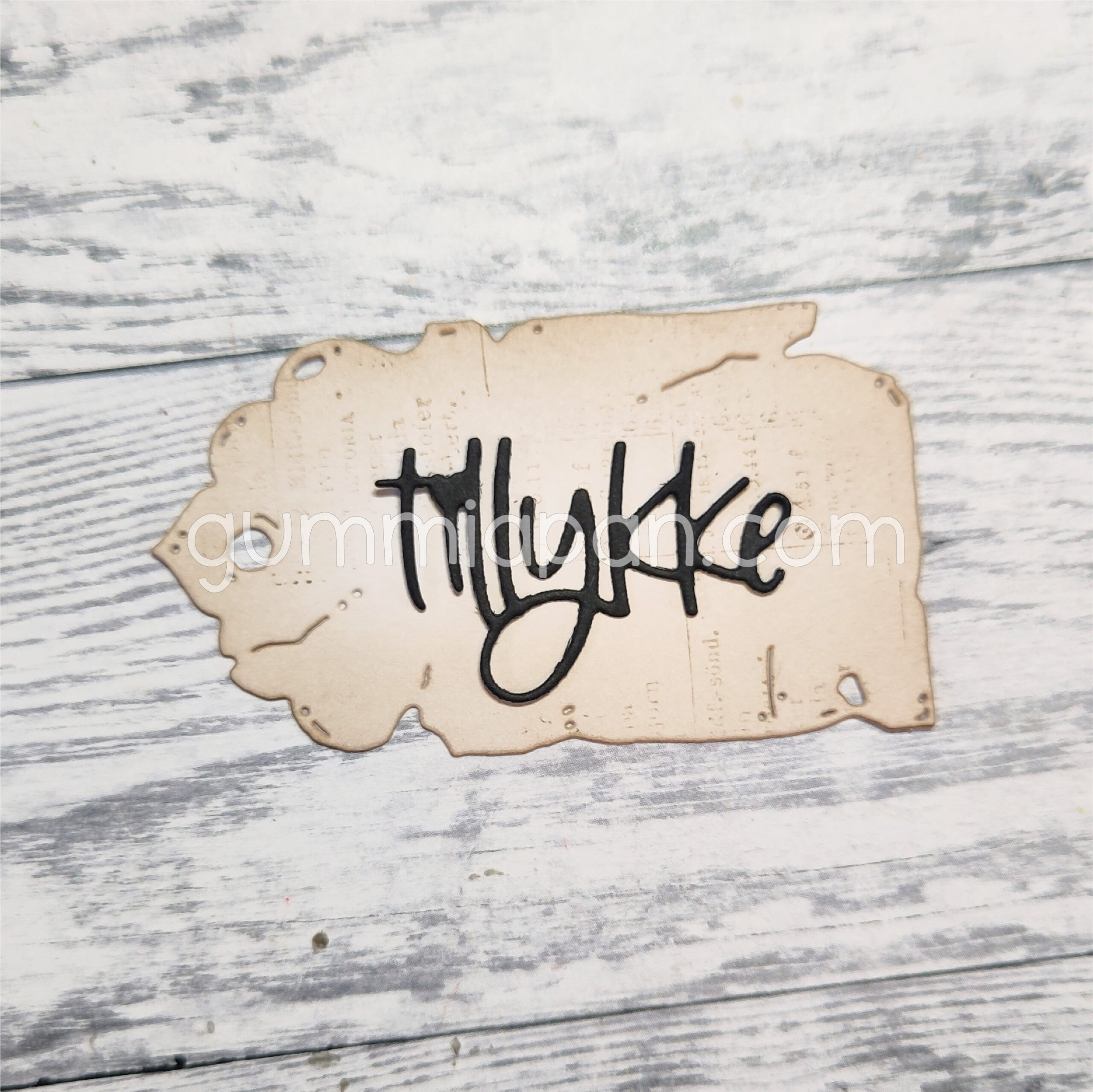 Candle Making Glass - Tag Ice Cream Glass Mini Dies