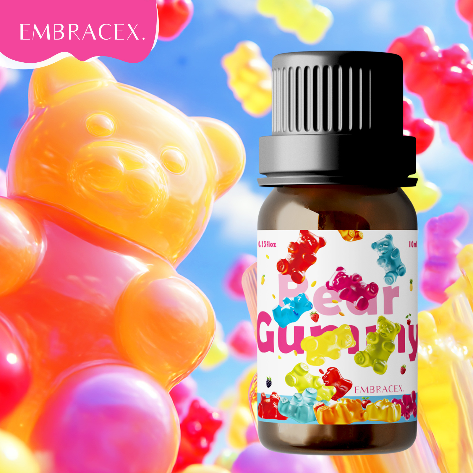 Candle Making Diy - 10ml Gummy Bear Fragrance Oil Essential