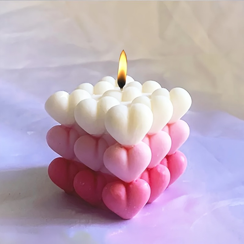 Candle Making Diy - New Heart-shaped Magic Ball Silicone Candle
