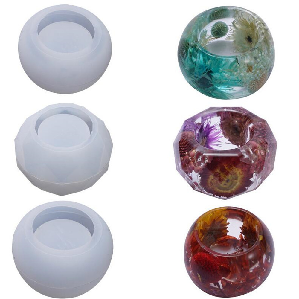 Candle Making Diy - Oval Candlestick Silicone Heart Oblate Candle