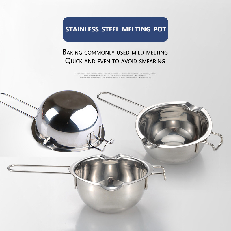 Candle Making Reno - Stainless Steel Wax Melting Pot Long