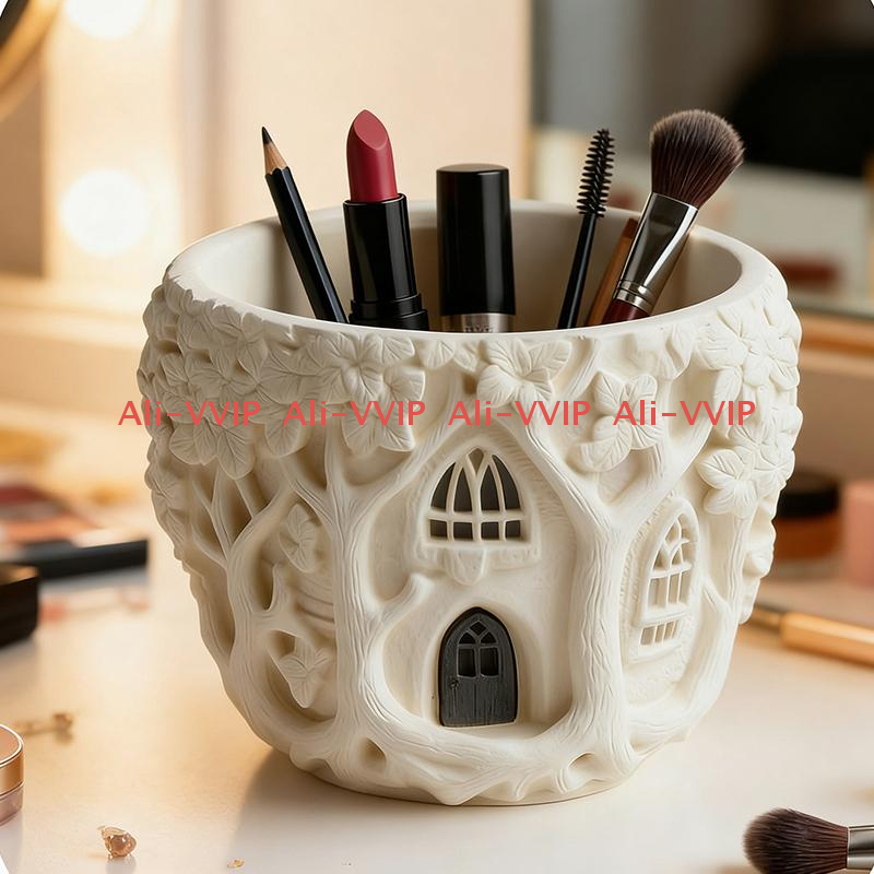 KO 1pc new Fairy Tree House Ca – Candle Mold Silicone recenzja i cena