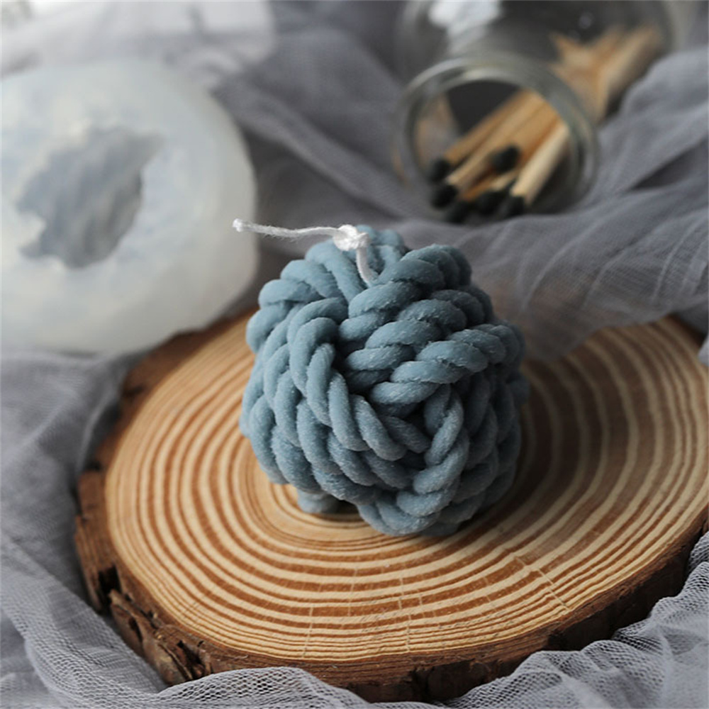 1PC Wool Ball Candle Mold Ice  – Candle Making Yarn recenzja i cena