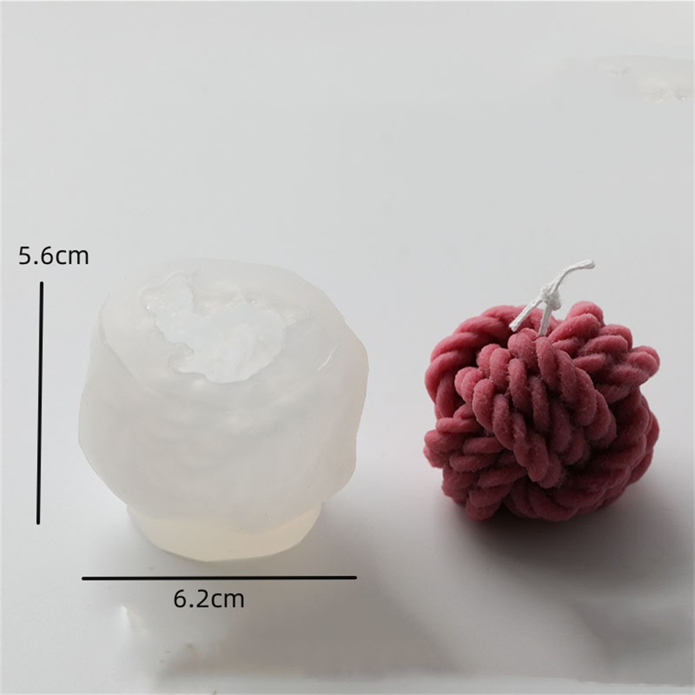 1PC Wool Ball Candle Mold Ice  – Candle Making Yarn recenzja i cena