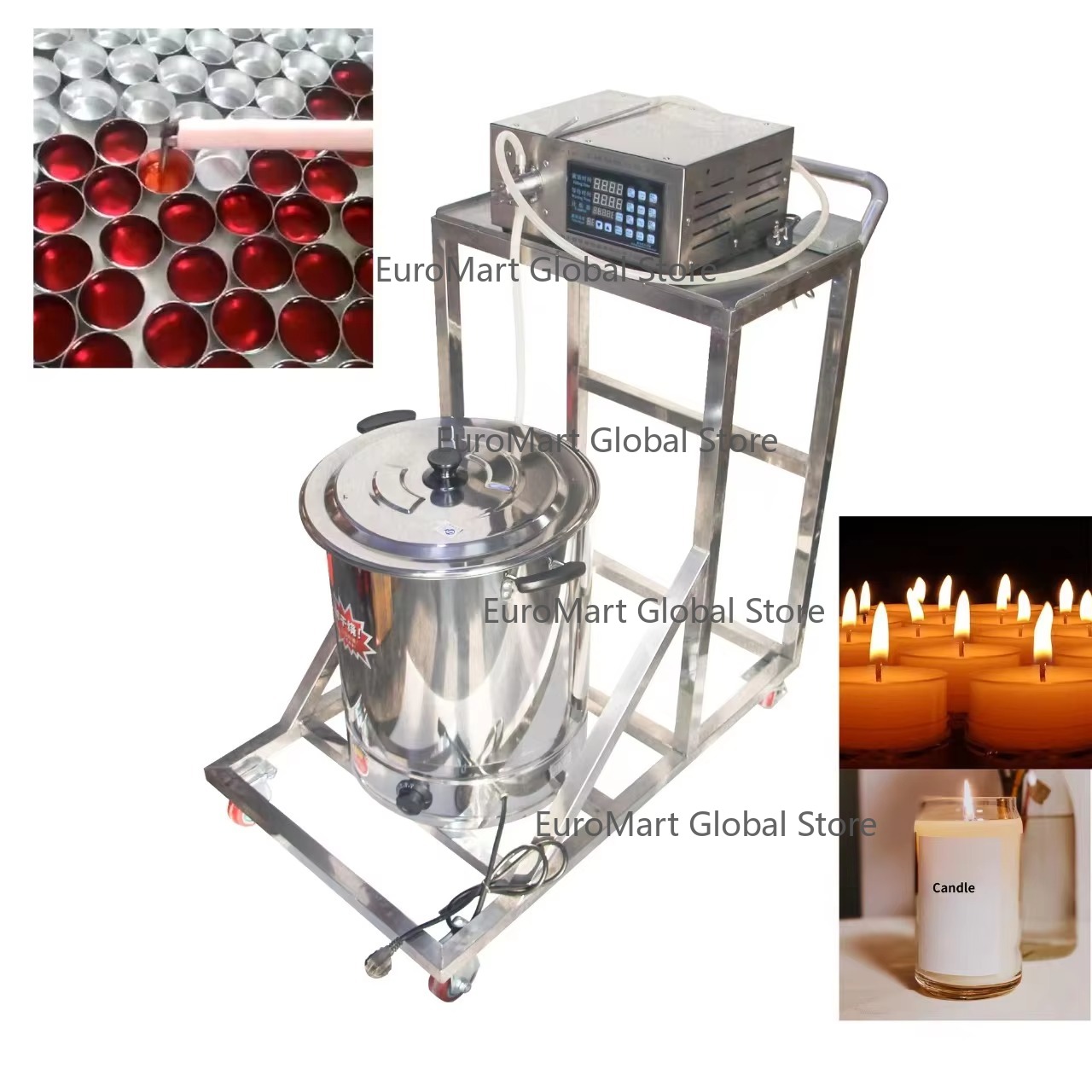 Industrial Candle Wax Filling  – Candle Making Machine Price recenzja i cena