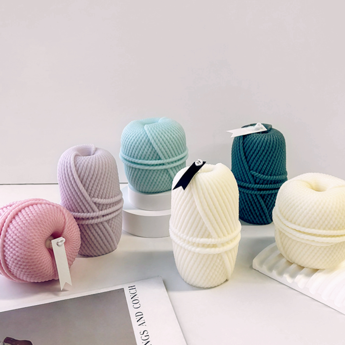Creative Woolen Yarn Heart Can – Candle Making Yarn recenzja i cena