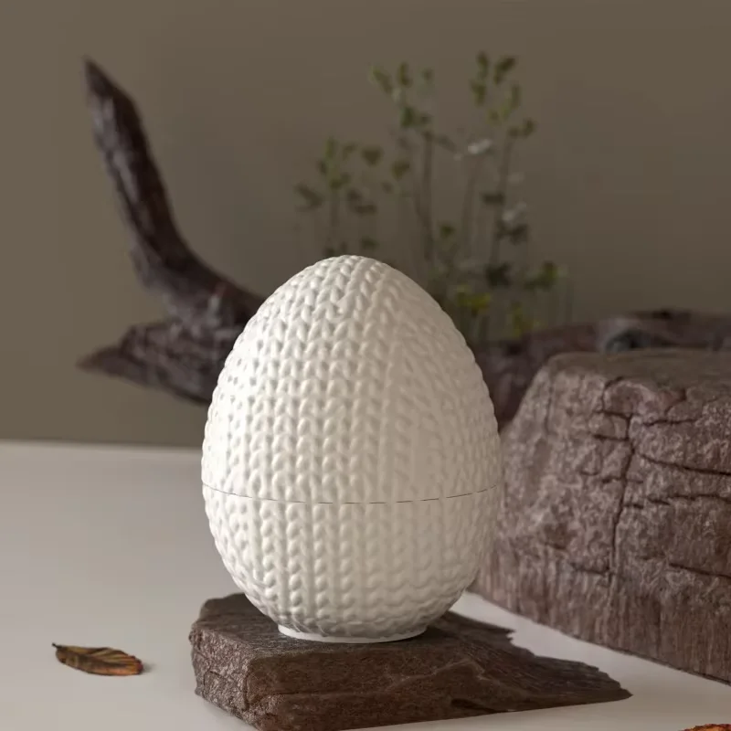 ZDQ03 DIY Knitting Yarn Egg Sh – Candle Making Yarn recenzja i cena