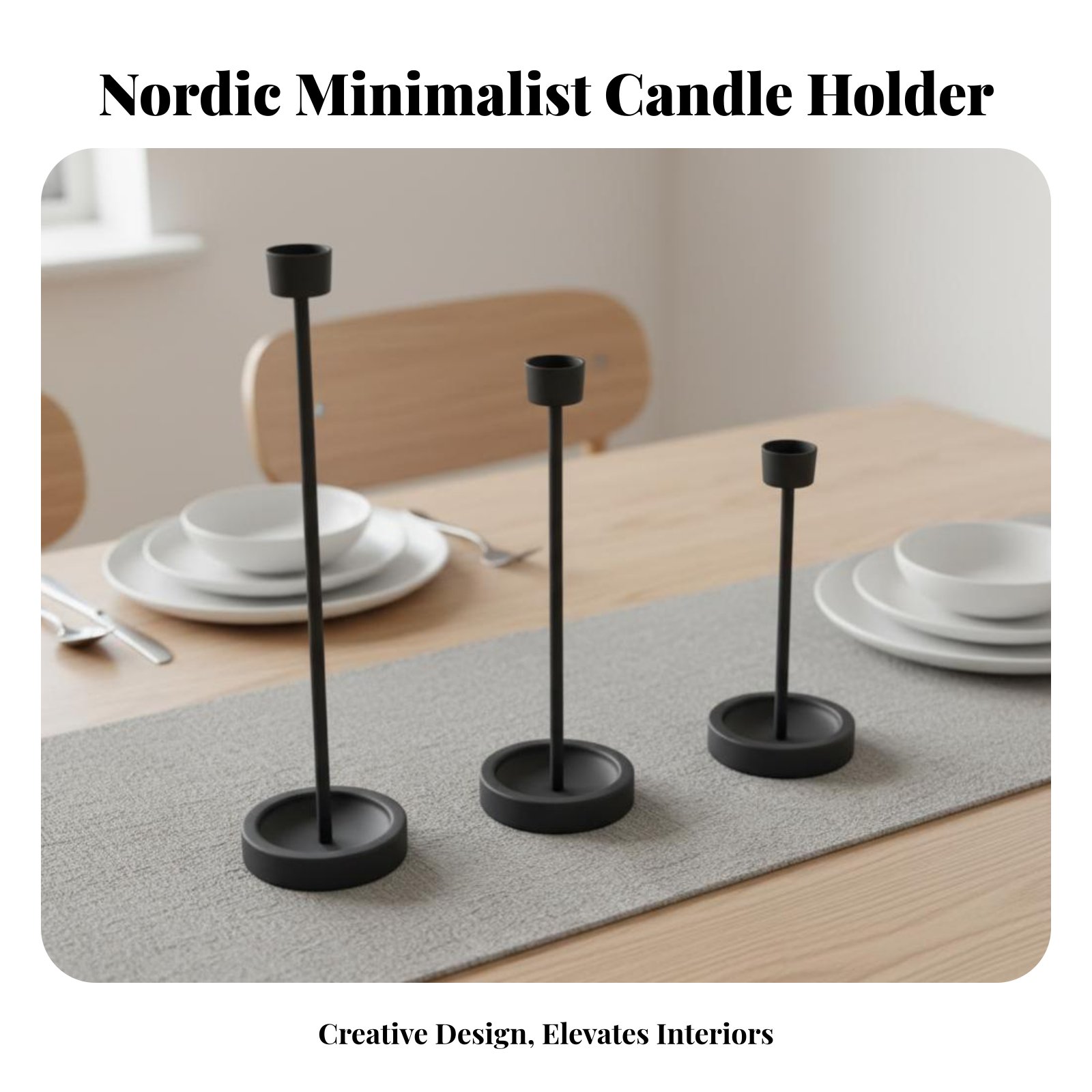 Vintage Nordic Candle Holder,  – Paraffin Candle Wax recenzja i cena