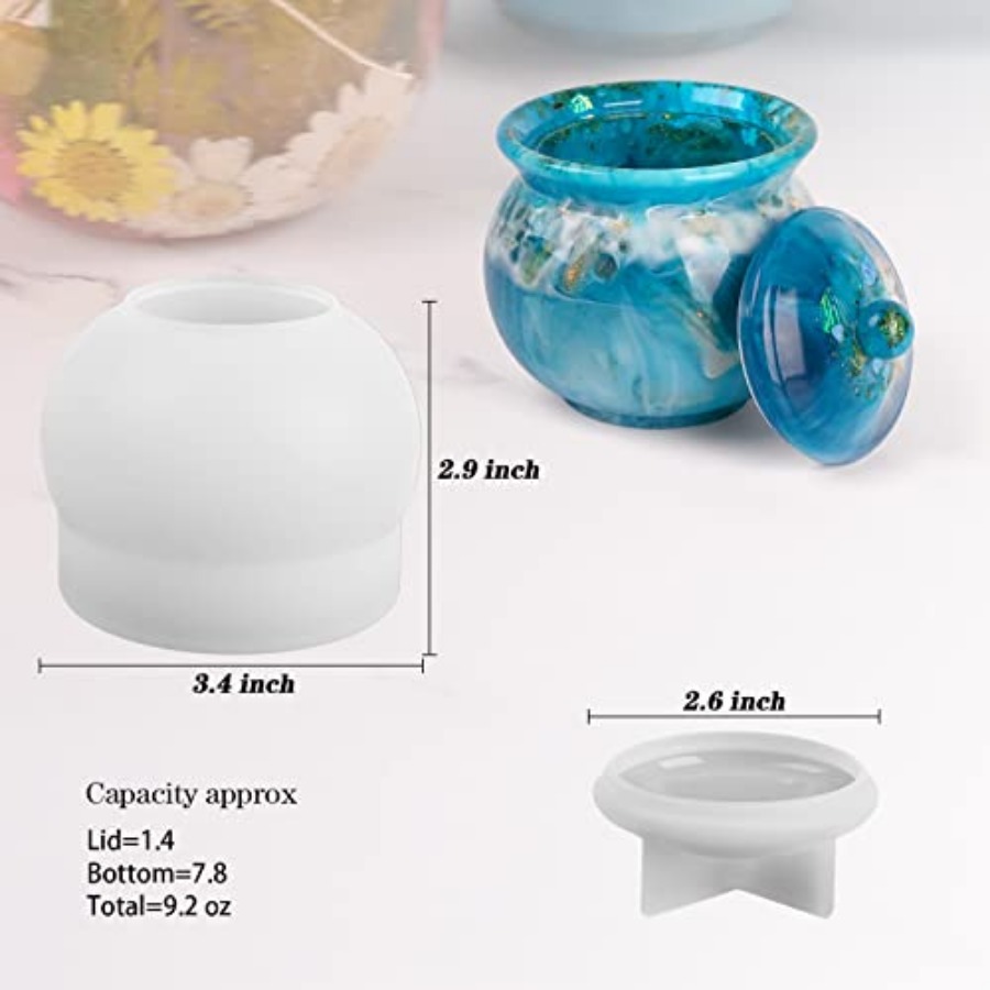 Jar Silicone Molds, Jar Resin  – Candle Mold Silicone recenzja i cena