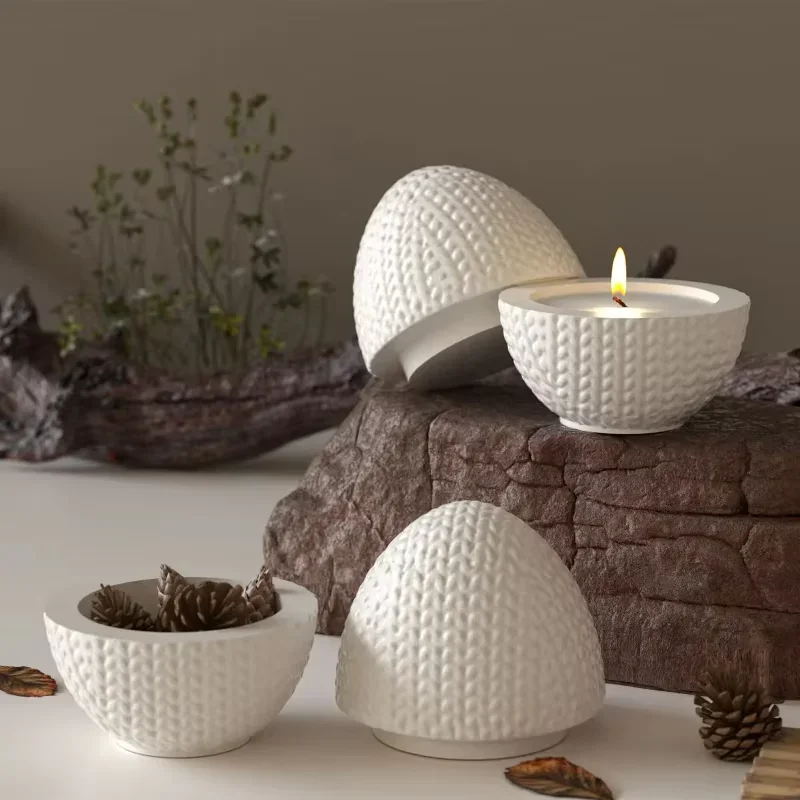 ZDQ03 DIY Knitting Yarn Egg Sh – Candle Making Yarn recenzja i cena
