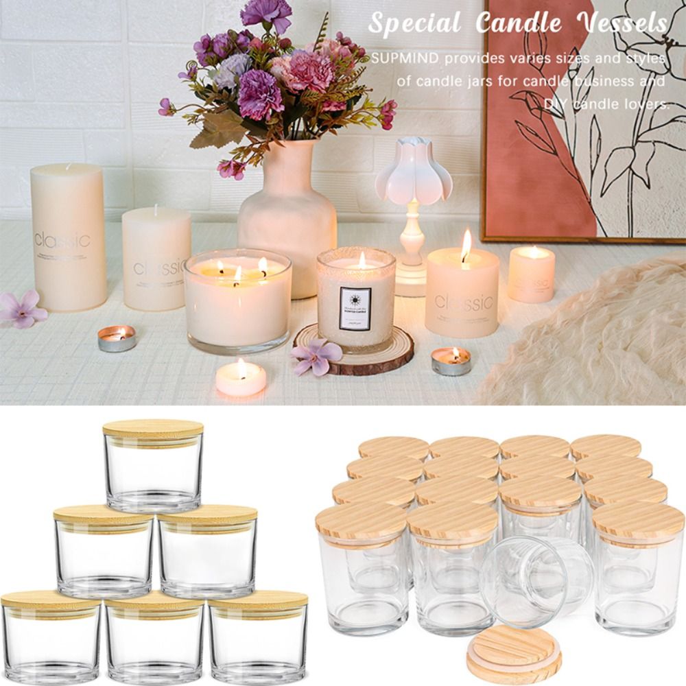 Clear Glass Candle Jars Transp – Candle Making Glass recenzja i cena