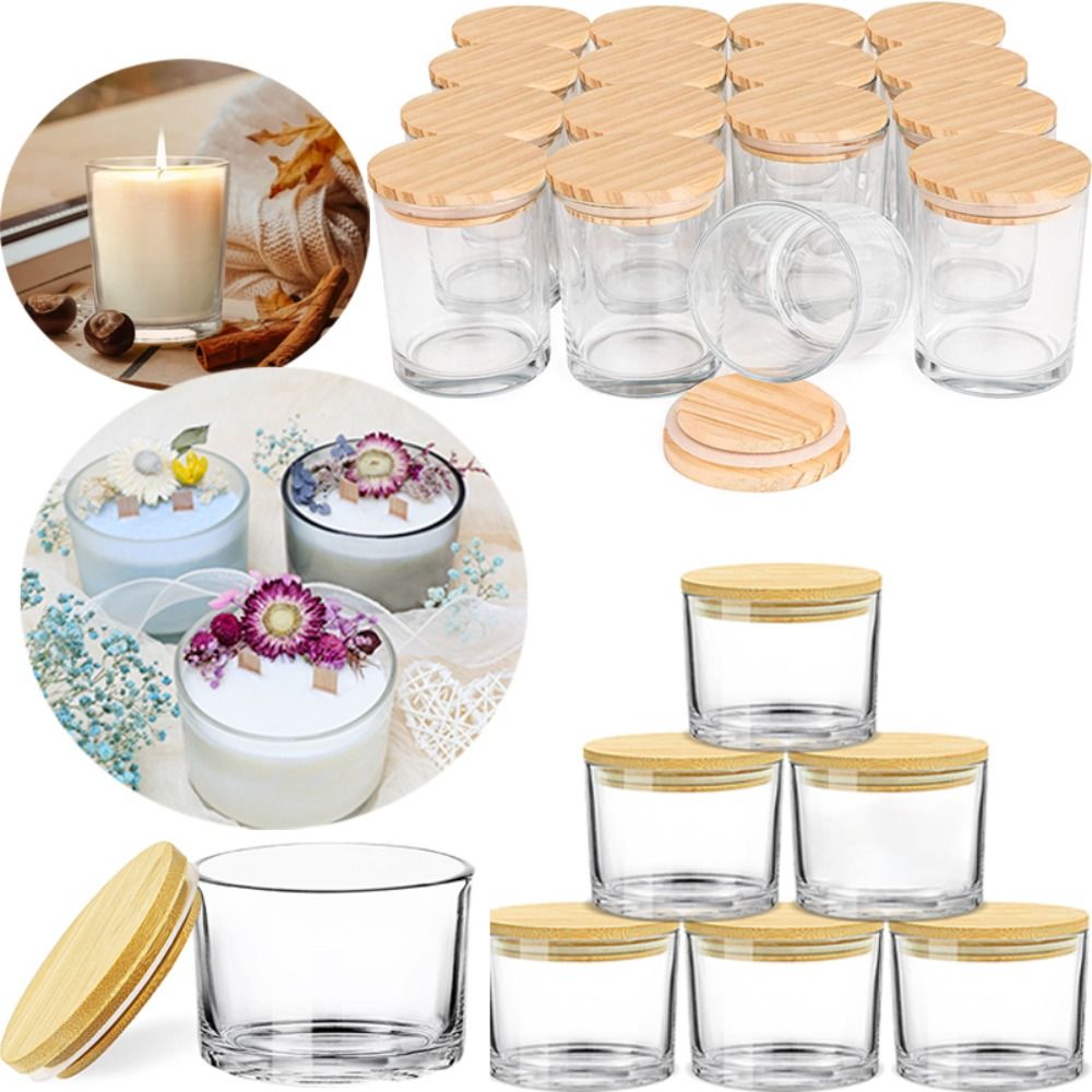 Clear Glass Candle Jars Transp – Candle Making Glass recenzja i cena
