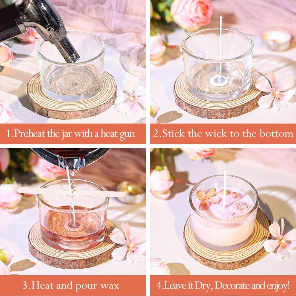Clear Glass Candle Jars Transp – Candle Making Glass recenzja i cena