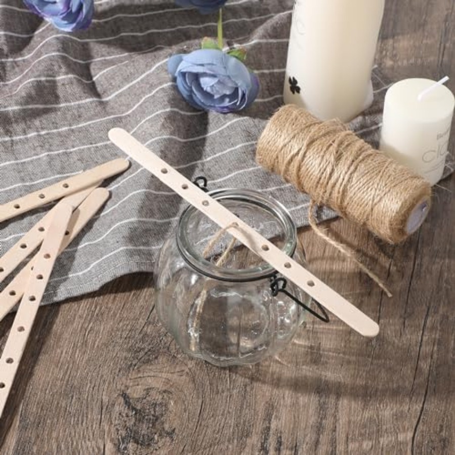 Wooden Candle Wick Holders 50  – Candle Making Homewood recenzja i cena