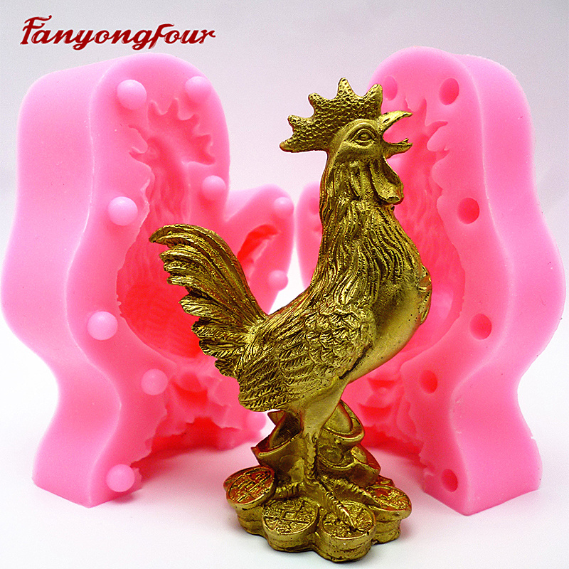 Silicone Mold Large 3D Rooster – Candle Making Supplies Wholesale recenzja i cena