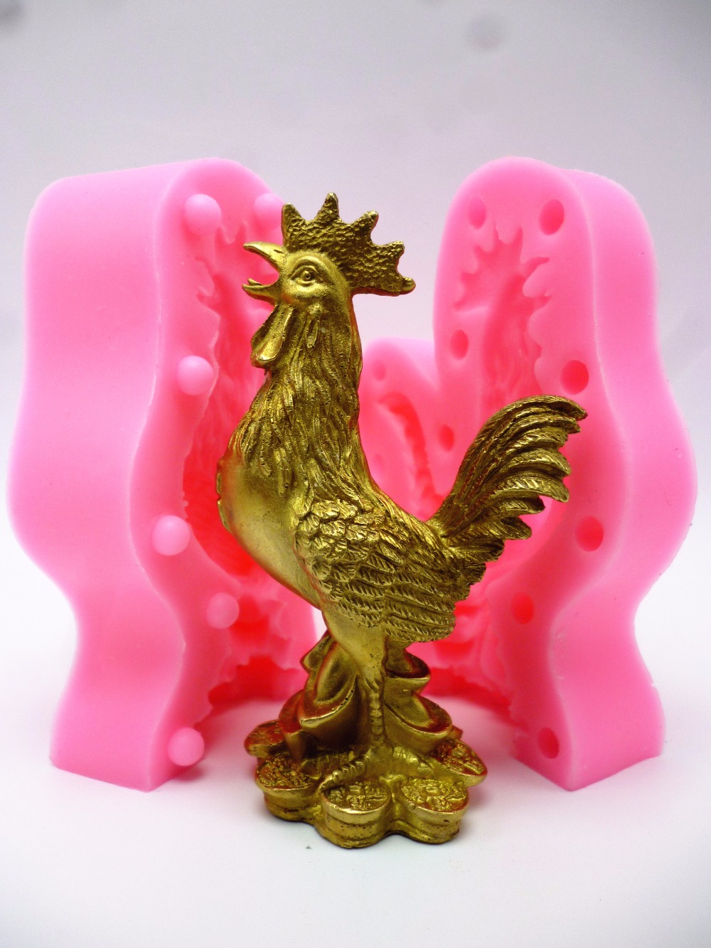 Silicone Mold Large 3D Rooster – Candle Making Supplies Wholesale recenzja i cena