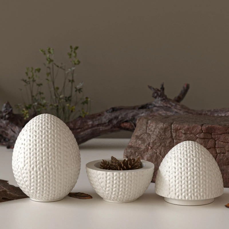 DIY Knitting Yarn Egg Shaped O – Candle Making Yarn recenzja i cena