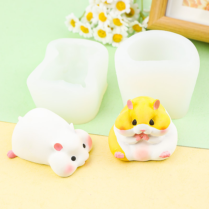 DIY Cute Hamster Mold Chocolat – Candle Mold Silicone recenzja i cena