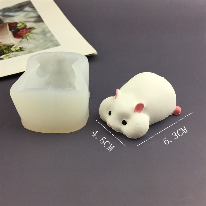 DIY Cute Hamster Mold Chocolat – Candle Mold Silicone recenzja i cena