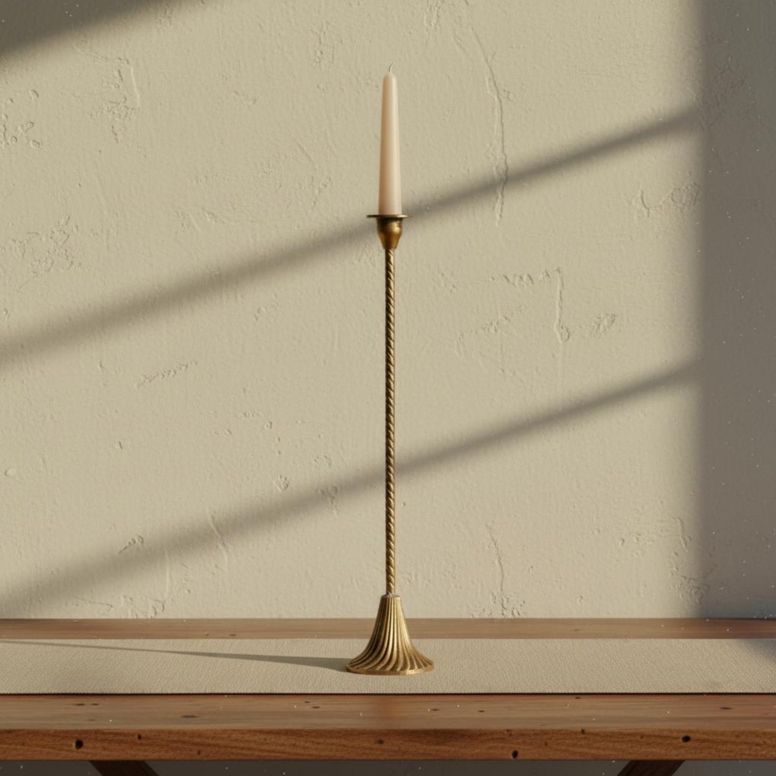 Twisted Gold Candle Holder Sta – Paraffin Candle Wax recenzja i cena