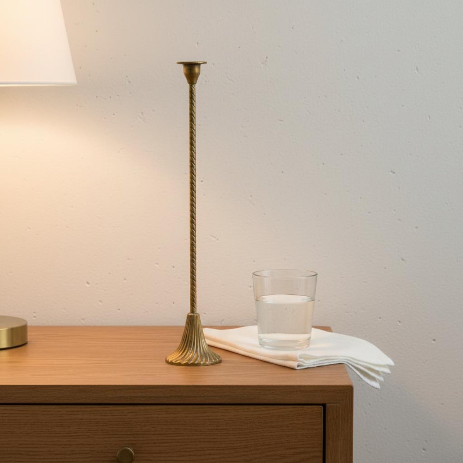 Twisted Gold Candle Holder Sta – Paraffin Candle Wax recenzja i cena