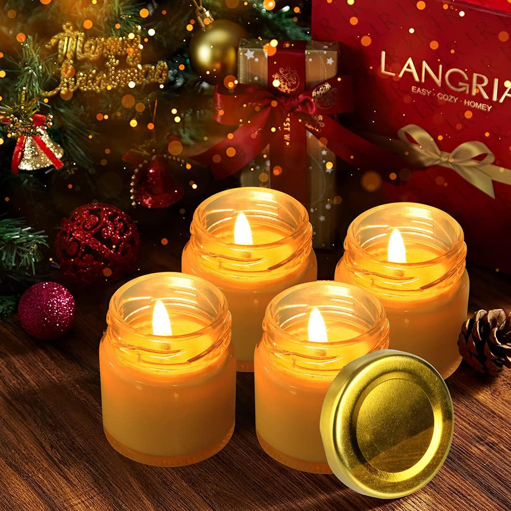 Small Glass Jars with Lids, 1. – Candle Making Glass recenzja i cena