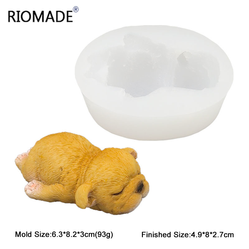 3D Dog Silicone Molds 6 Modeli – Candle Making Supplies Wholesale recenzja i cena