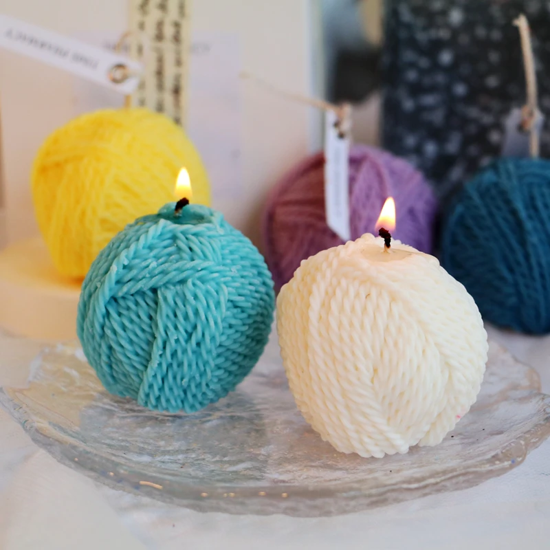 Creative Ball of Yarn Silicone – Candle Making Yarn recenzja i cena