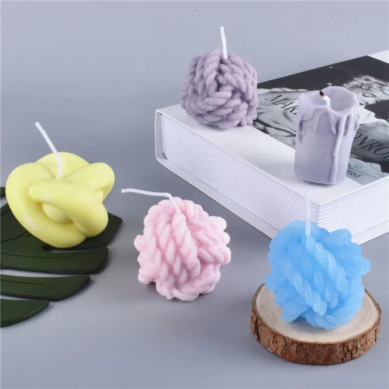 Creative Ball of Yarn Silicone – Candle Making Yarn recenzja i cena