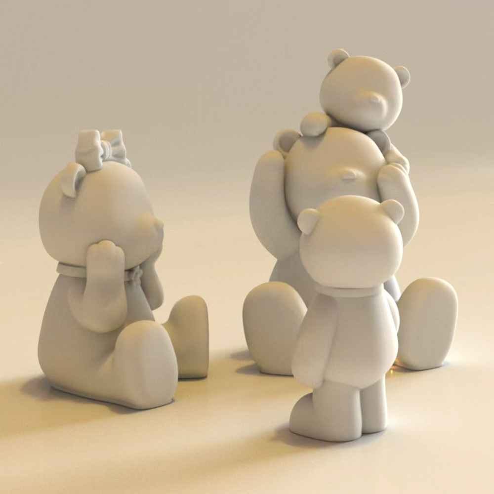 DIY Handmade 3D Bear Candle Si – Candle Making Diy recenzja i cena