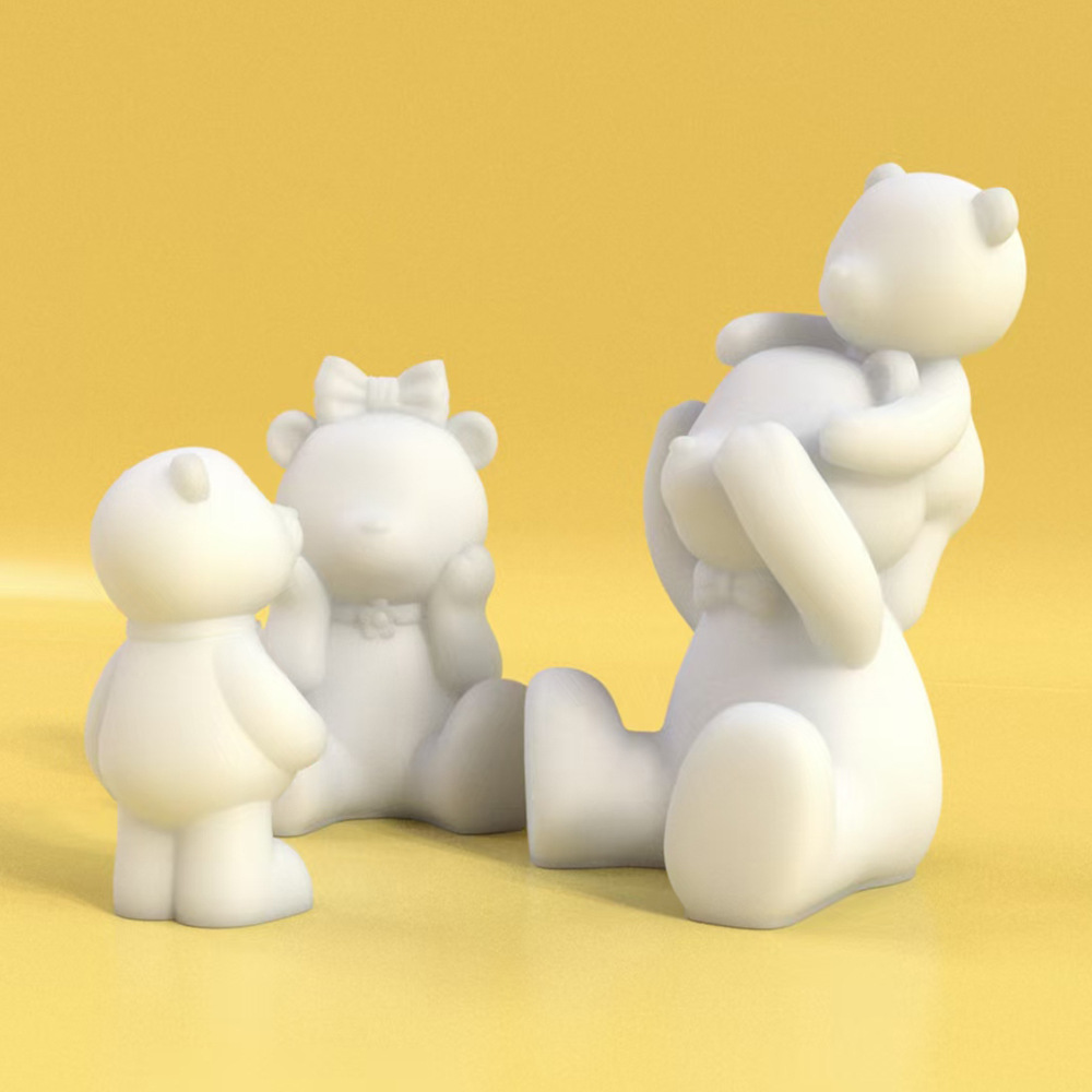 DIY Handmade 3D Bear Candle Si – Candle Making Diy recenzja i cena