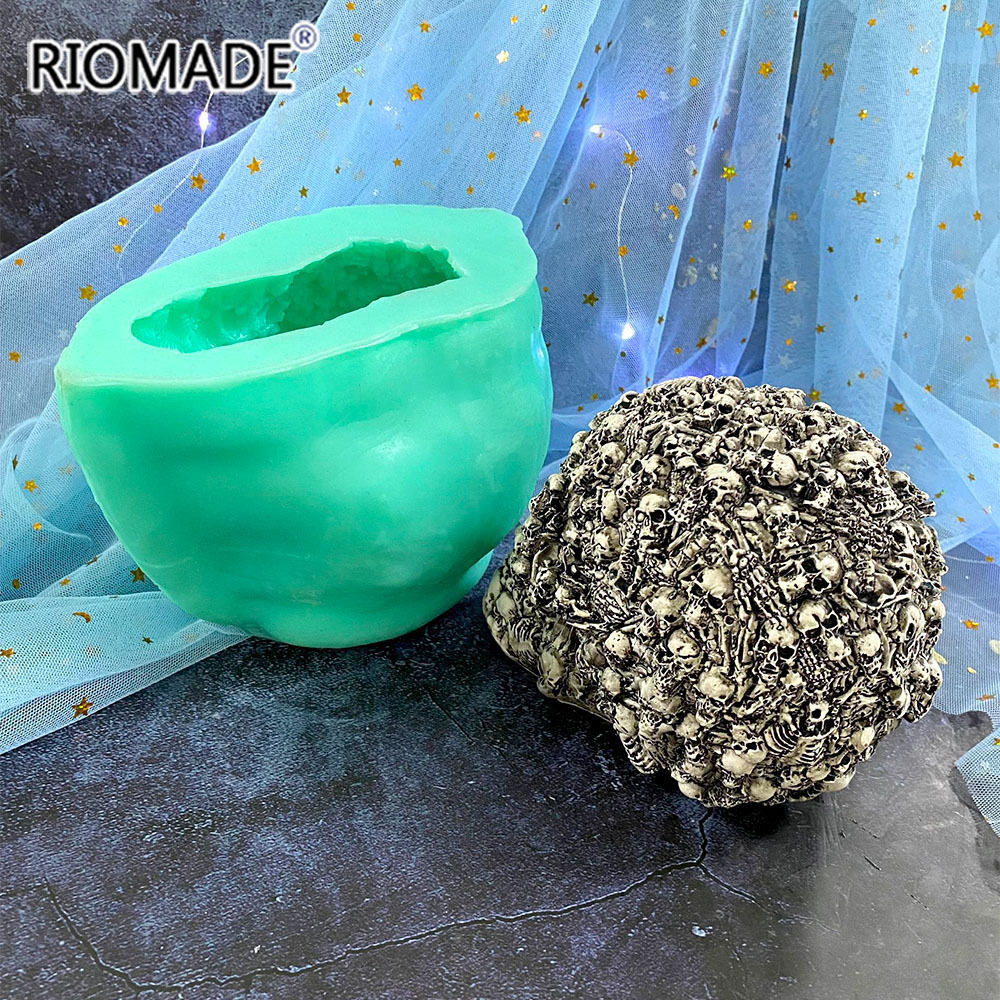3D Skull Silicone Mold Big Siz – Candle Making Supplies Wholesale recenzja i cena