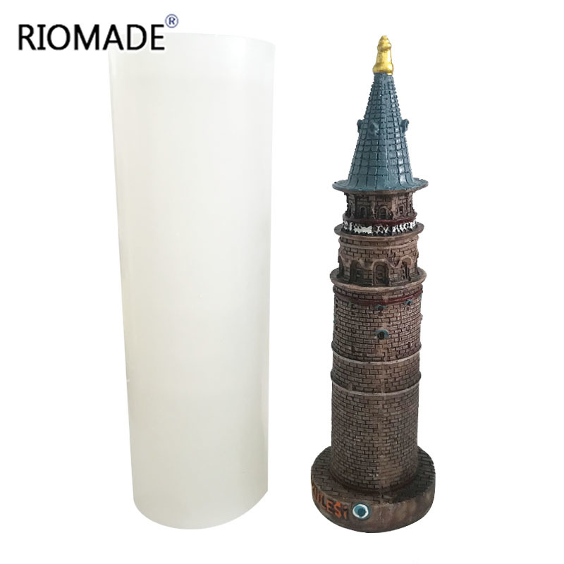 Galata Tower Shape 3D Tower Si – Candle Making Supplies Wholesale recenzja i cena