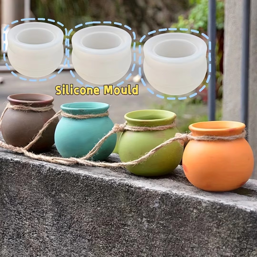 Silicone Flower Pot Molds, Res – Candle Making Diy recenzja i cena