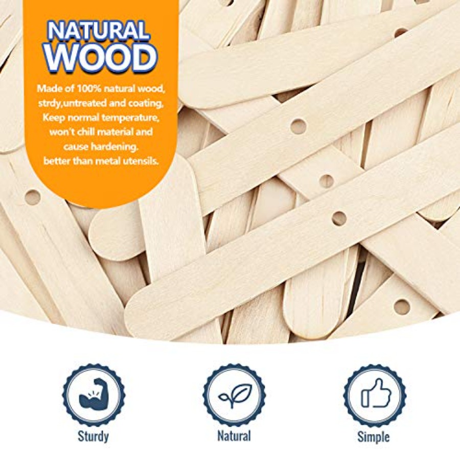 100pcs Wooden Candle Wick Hold – Candle Making Homewood recenzja i cena