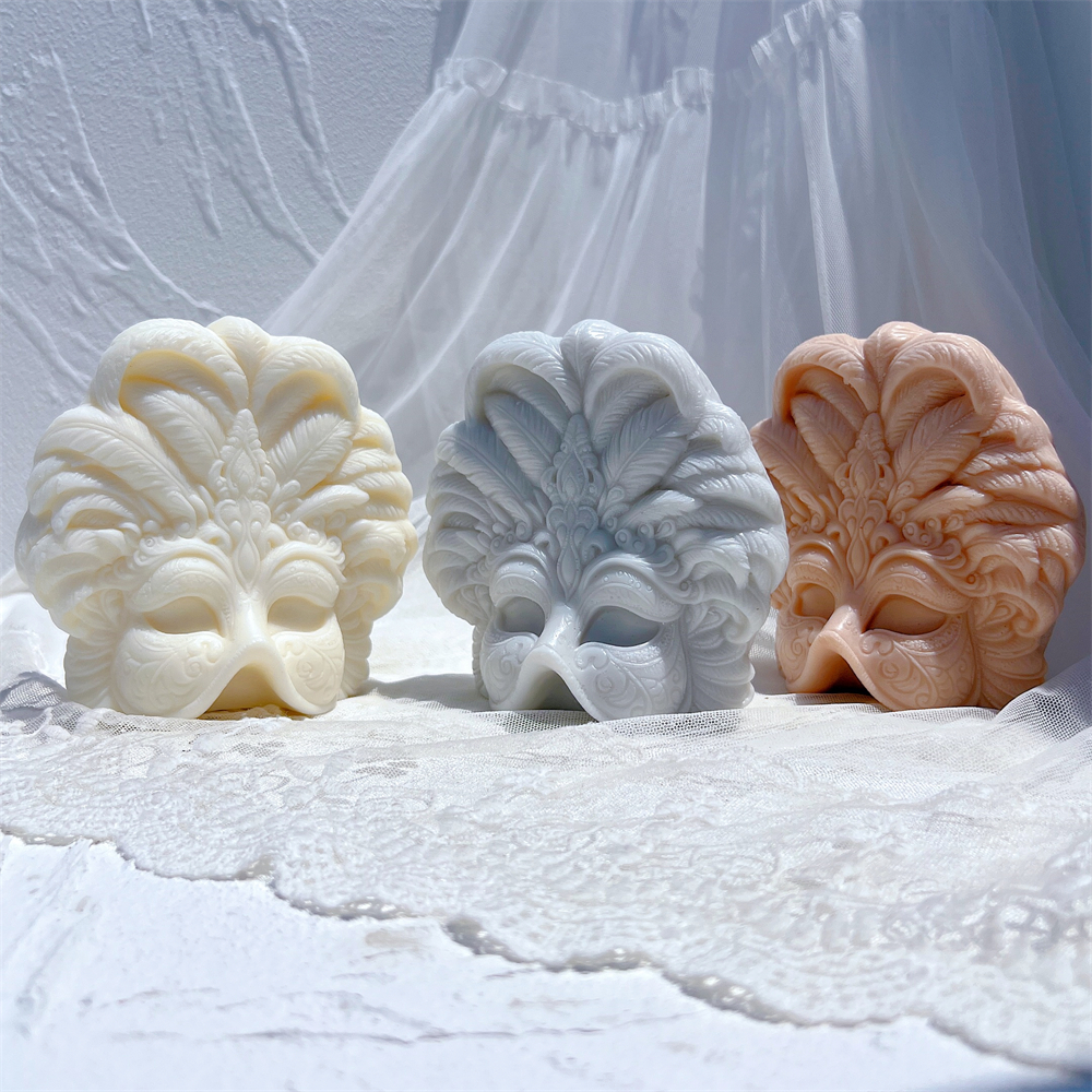 Mardi Gras Masks Candle Silico – Candle Making Supplies Wholesale recenzja i cena
