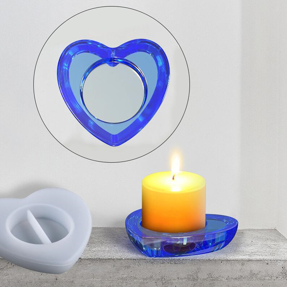 Oval Candlestick Silicone Hear – Candle Making Diy recenzja i cena