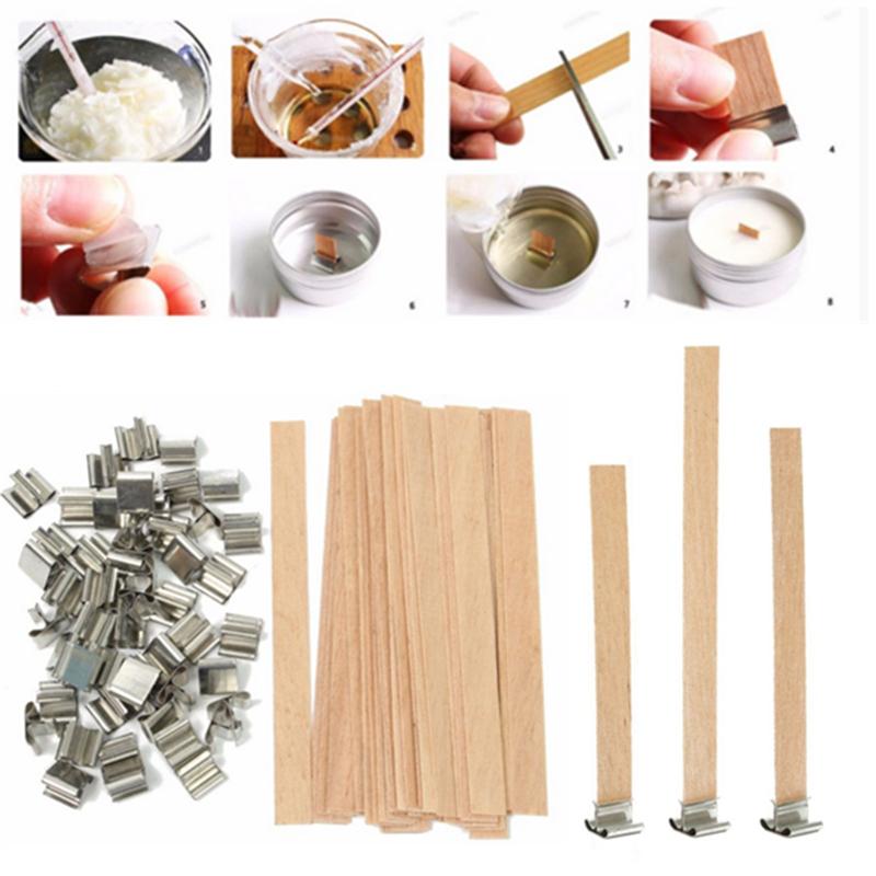 Top quality 100sets Wood Candl – Candle Making Homewood recenzja i cena