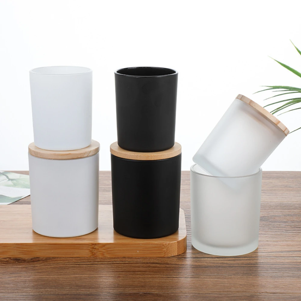 Wooden Cover Glass Candle Jars – Candle Making Homewood recenzja i cena