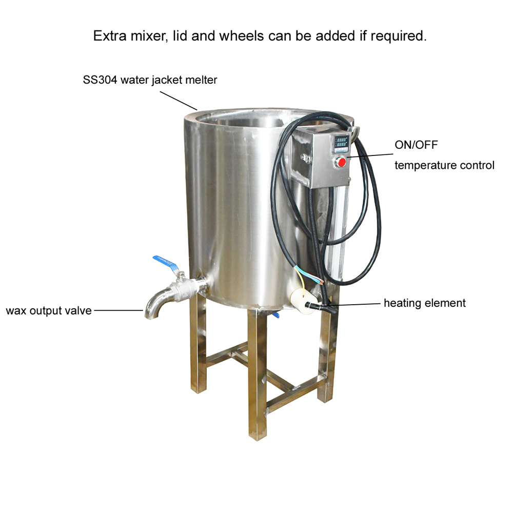 Electric 30KG Small Wax Melt M – Candle Making Machine Price recenzja i cena