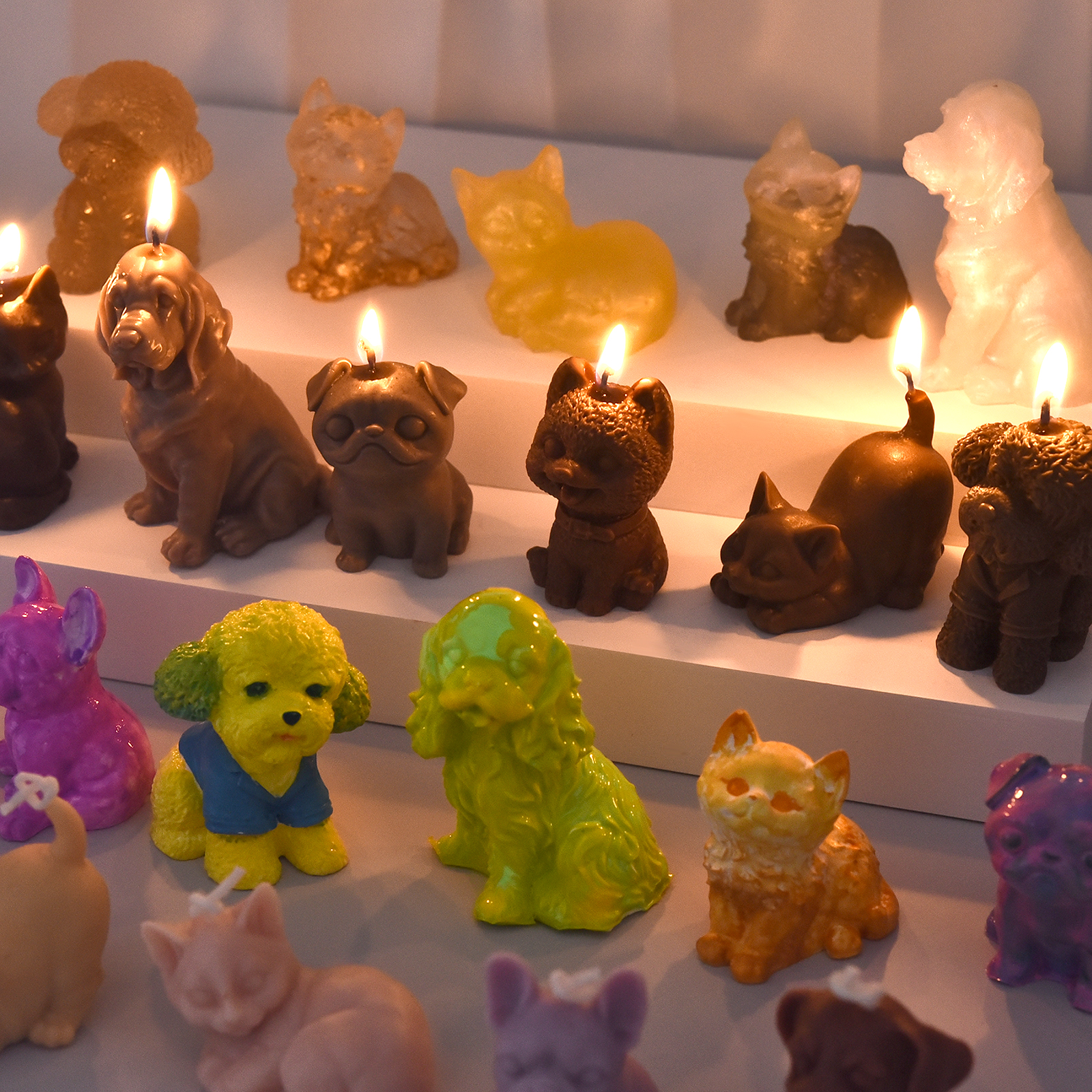 3D Dogs Cats Silicone Mold For – Candle Making Diy recenzja i cena