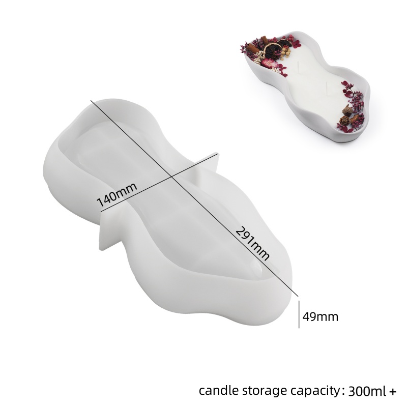 DIY Irregular Wave Candle Bowl – Candle Making Design recenzja i cena