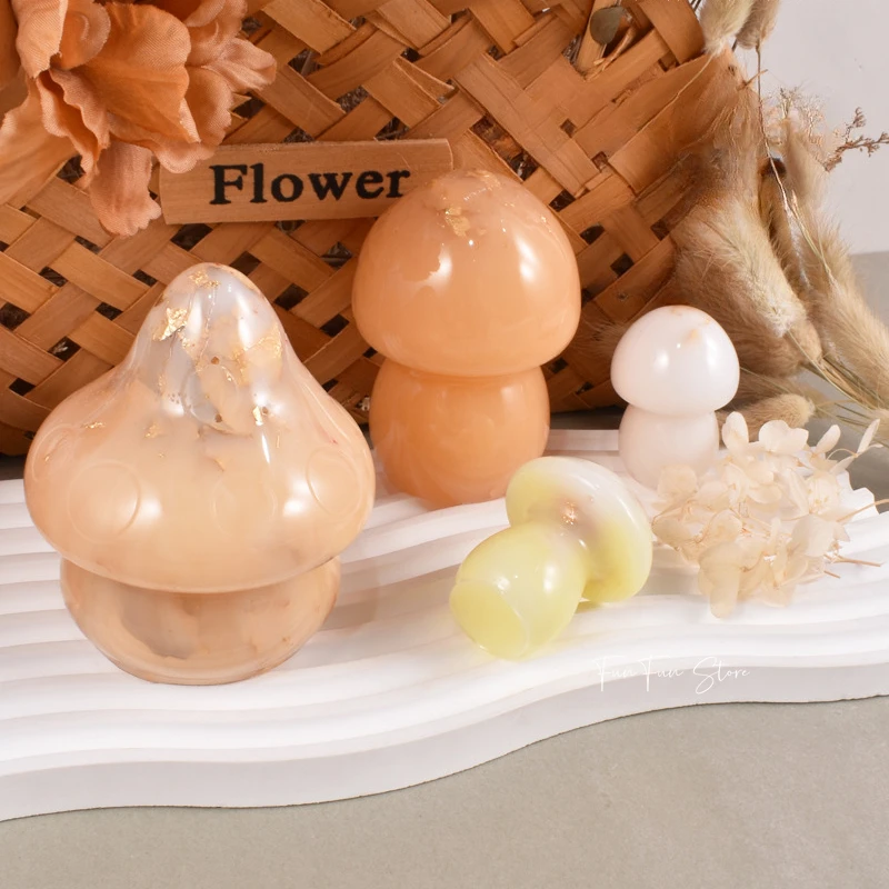 3D Mushroom Candle Silicone Mo – Candle Making Supplies Wholesale recenzja i cena