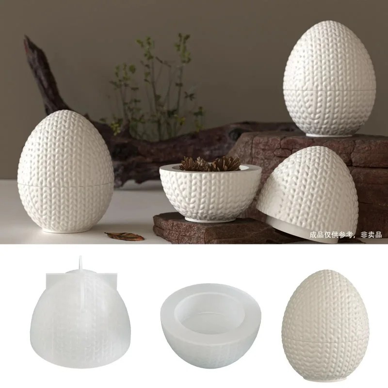 2026New DIY Knitting Yarn Egg  – Candle Making Yarn recenzja i cena