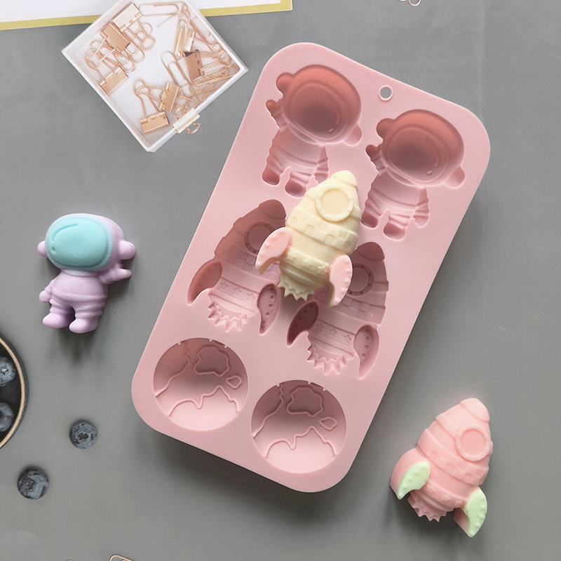 6-hole Cartoon Astronaut Rocke – Candle Making Supplies Wholesale recenzja i cena