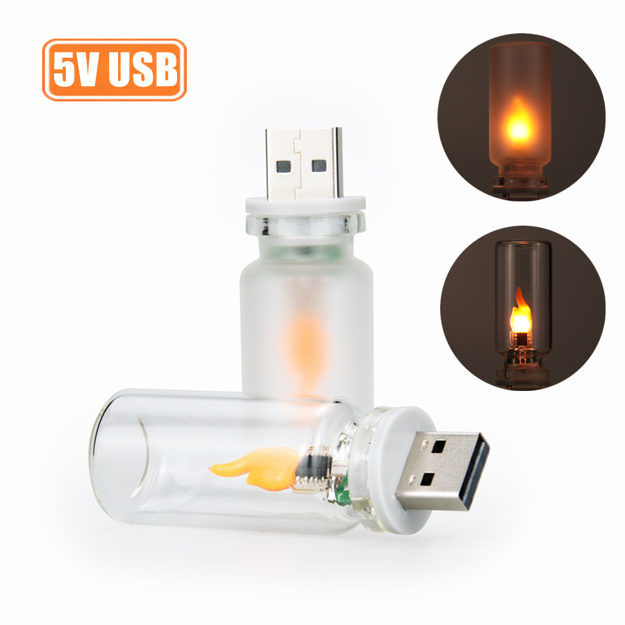 USB Flame Flickering LED Frost – Candle Making Glass recenzja i cena
