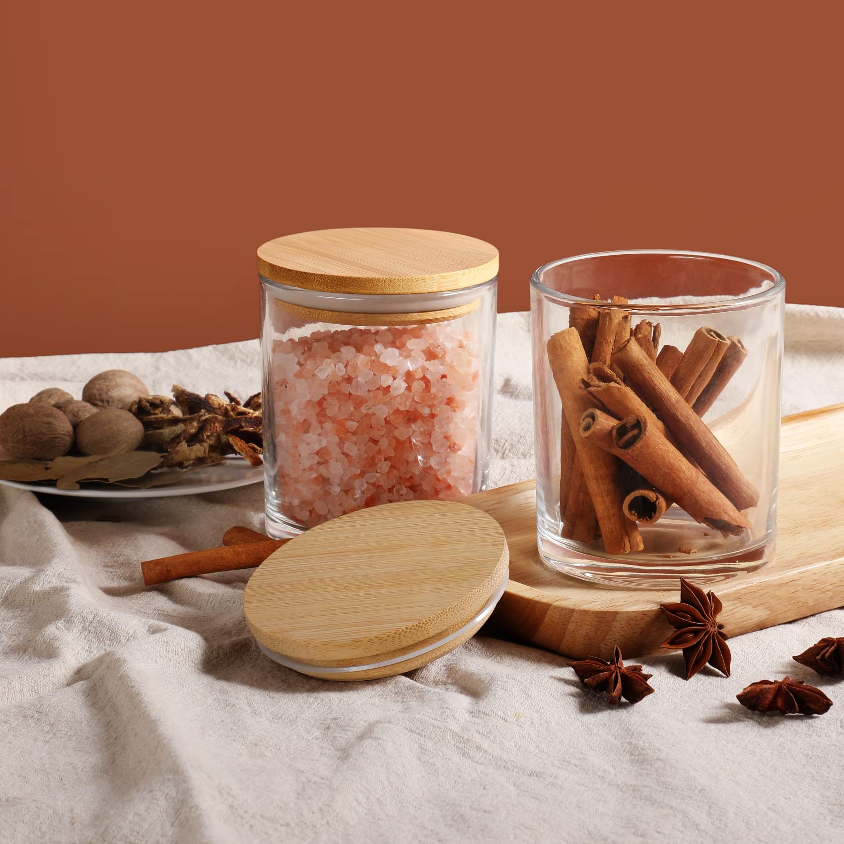6 Pack Candle Jars with Lids E – Candle Making Glass recenzja i cena