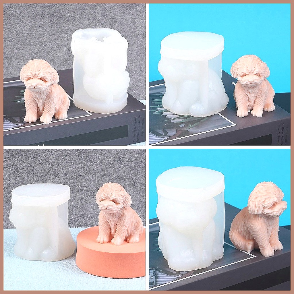 3D Silicone Dog Candle Mold fo – Candle Mold Silicone recenzja i cena