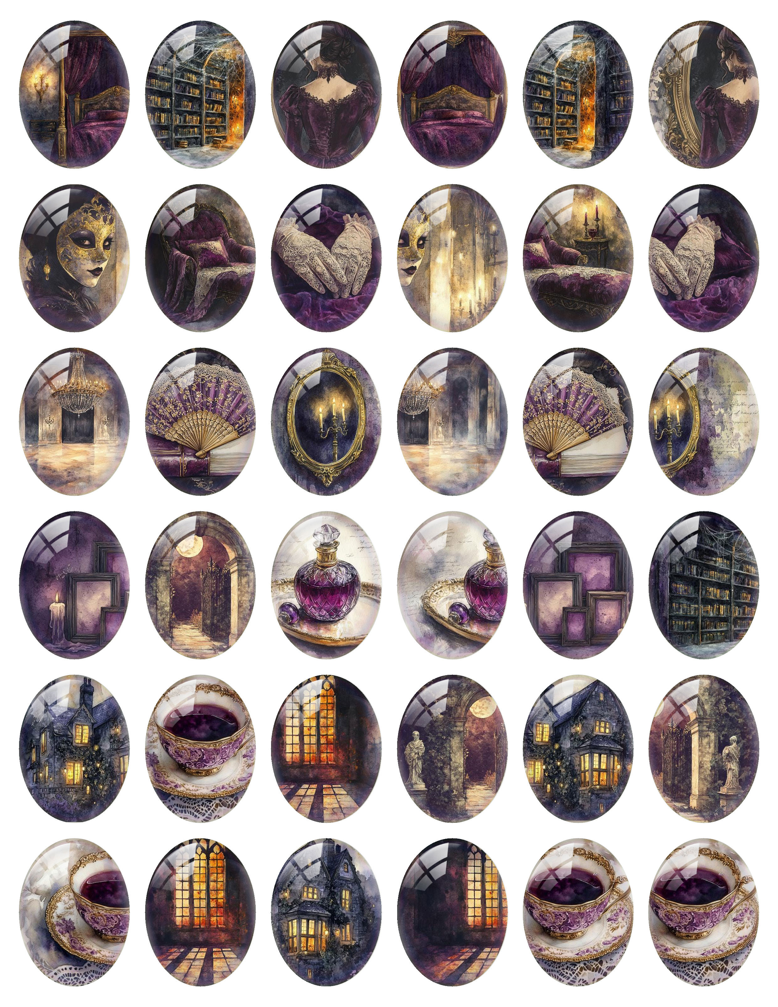 10pcs/lot Halloween Purple Got – Candle Making Diy recenzja i cena