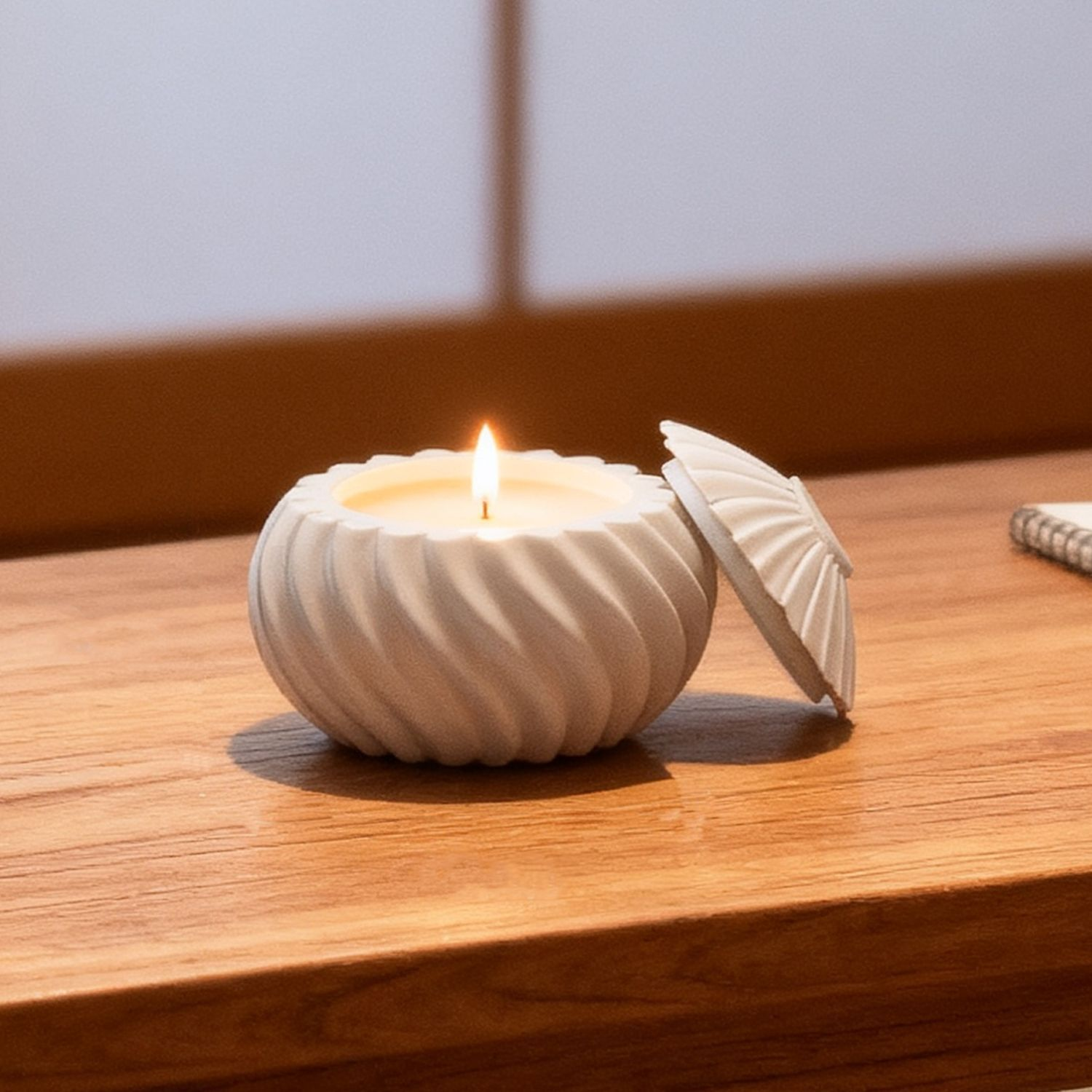 DIY Spiral Pearlescent Candle  – Candle Making Design recenzja i cena